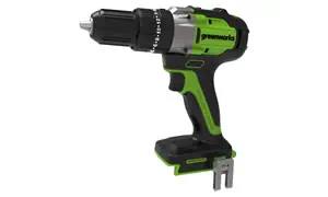 Дрель-шуруповерт ударная Greenworks GD24DD60 24V аккумуляторная 