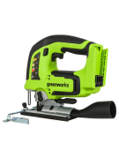 Лобзик Greenworks GD24JS120, 24V аккумуляторный