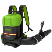 Воздуходув ранцевый Greenworks GD82BP2 82V аккумуляторный