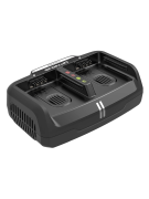 Ультрабыстрое двухпортовое зарядное устройство Greenworks CHD1300