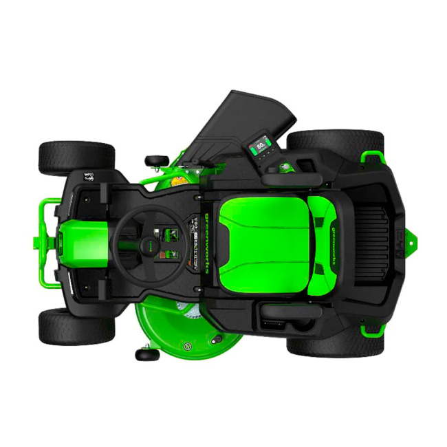 Трактор садовый бесщёточный Greenworks GC82LT107 82V аккумуляторный 