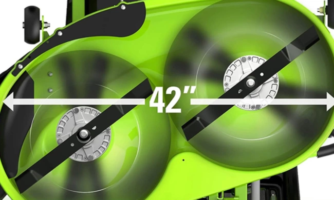 Райдер аккумуляторный Greenworks GC82ZT107 82V