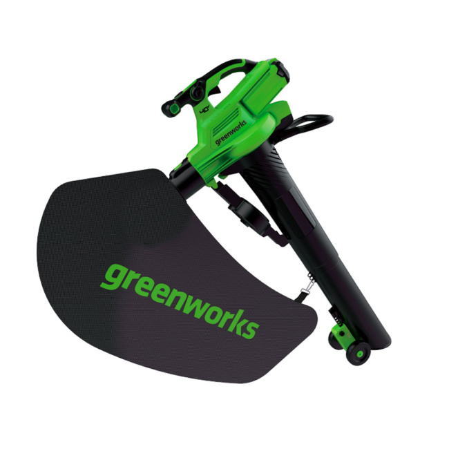 Воздуходувка-пылесос Greenworks GD40BVII 40V аккумуляторный