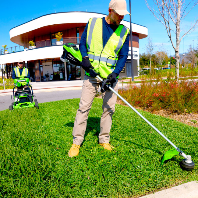 Триммер Greenworks ST161S 82V аккумуляторный 