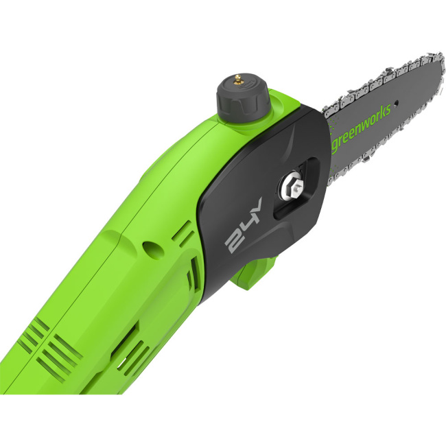 Высоторез-Cучкорез Greenworks G24PS201 24V аккумуляторный