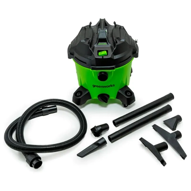 Пылесос строительный Greenworks G120WDV электрический