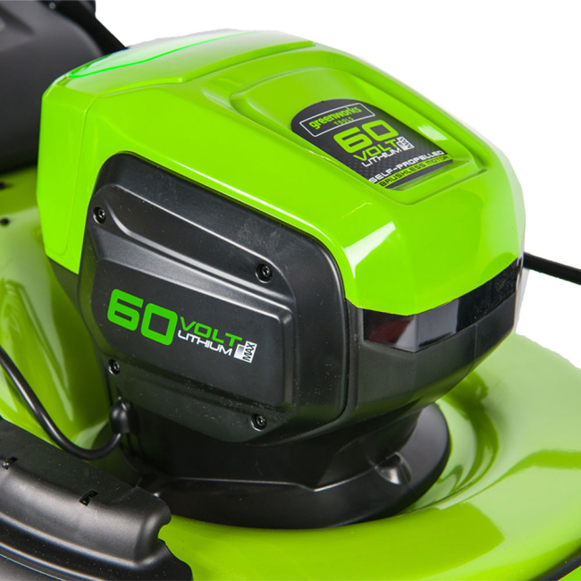 Газонокосилка Greenworks GD60LM46SP 60V аккумуляторная