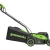 Газонокосилка Greenworks GD24X2LM361 24V аккумуляторная