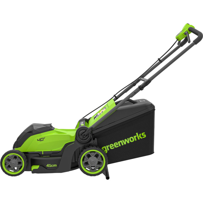 Газонокосилка Greenworks GD40LM411 40V аккумуляторная