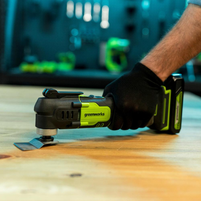 Реноватор Greenworks G24MT 24V аккумуляторный