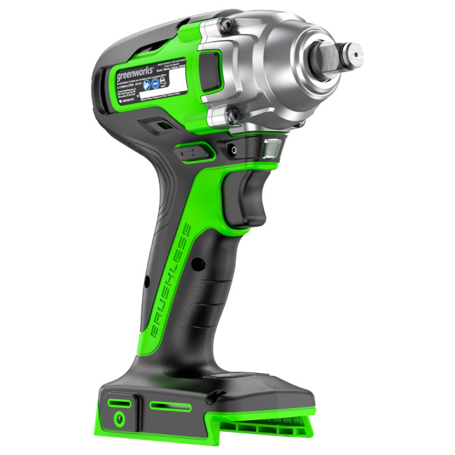 Гайковерт ударный Greenworks GD24IW400 24V аккумуляторный 