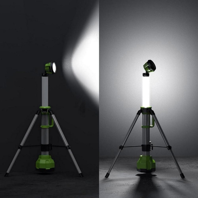 Мачта осветительная 2-в-1 Greenworks WL322ST (G24WLS) 24V аккумуляторная