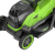 Газонокосилка Greenworks GD24X2LM361 24V аккумуляторная