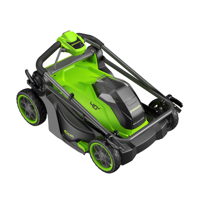 Газонокосилка Greenworks GD40LM411 40V аккумуляторная