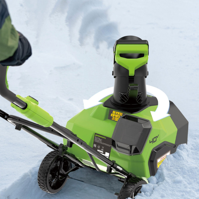 Снегоуборщик Greenworks G40ST40 40V аккумуляторный 