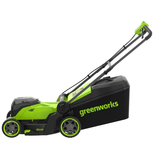 Газонокосилка Greenworks GD24X2LM411 24V аккумуляторная 