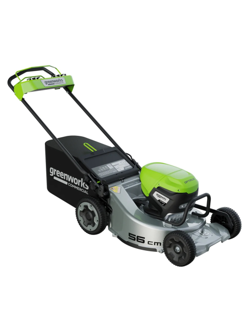 Газонокосилка самоходная Greenworks LM221S 82V аккумуляторная