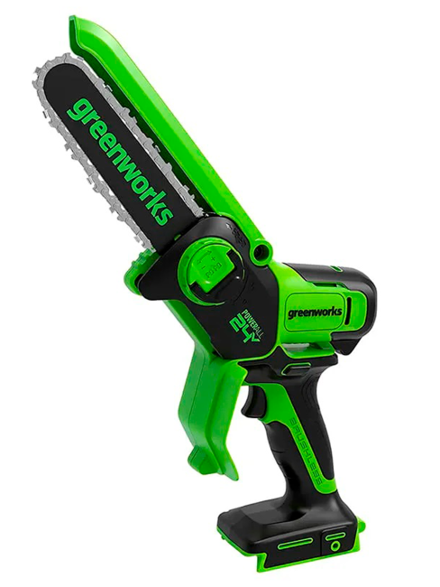 Мини-пила цепная Greenworks GD24CS15 24V аккумуляторная