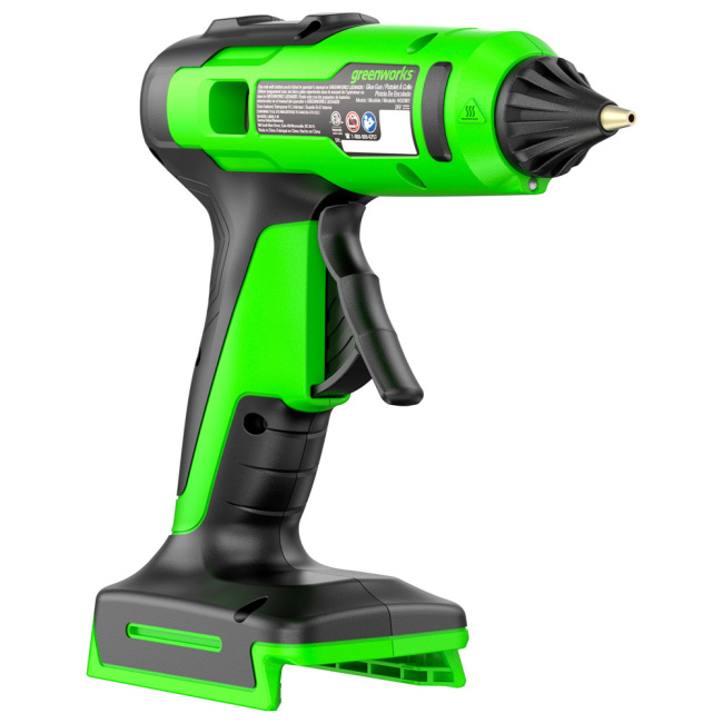 Пистолет клеевой Greenworks G24GLG 24V аккумуляторный 