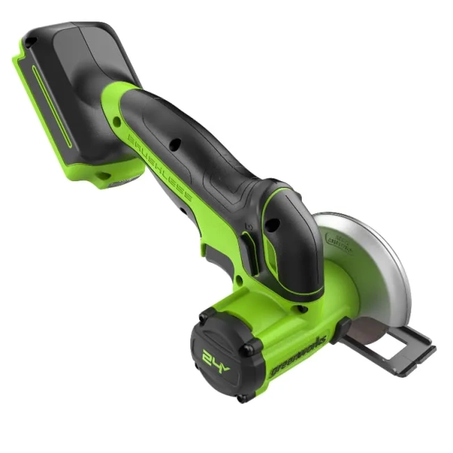 Машина углошлифовальная Greenworks GD24UCS 24V аккумуляторная