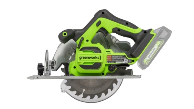Пила циркулярная Greenworks GD24CS 24V аккумуляторная 