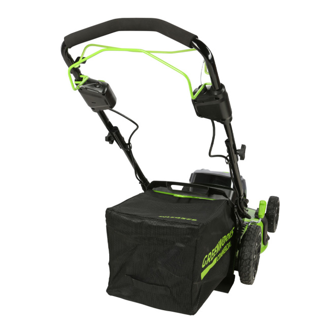 Газонокосилка самоходная Greenworks GC82LM51SP2 82V аккумуляторная