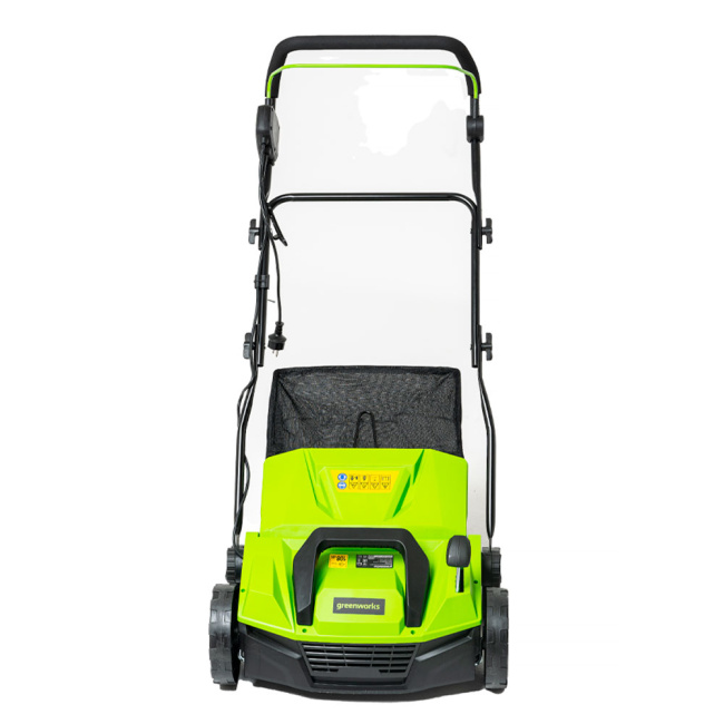 Аэратор-скарификатор Greenworks GDT15 электрический