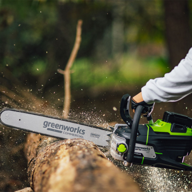 Пила цепная Greenworks OCS600 82V аккумуляторная