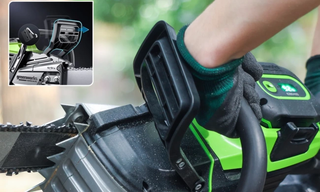 Пила цепная Greenworks OCS600 82V аккумуляторная 