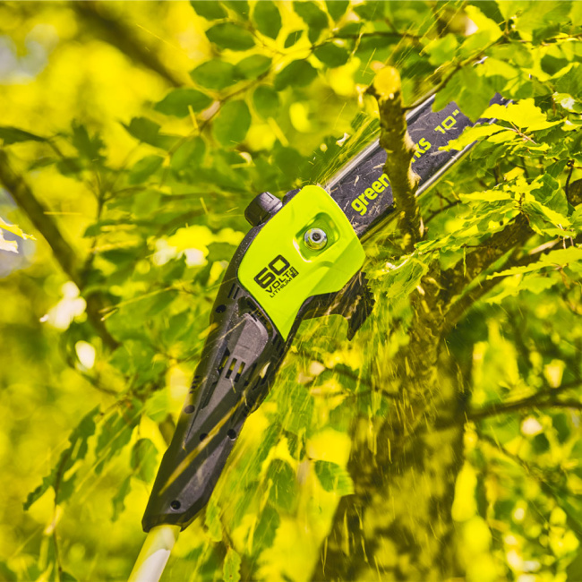 Высоторез-Сучкорез Greenworks GD60PS25 60V аккумуляторный