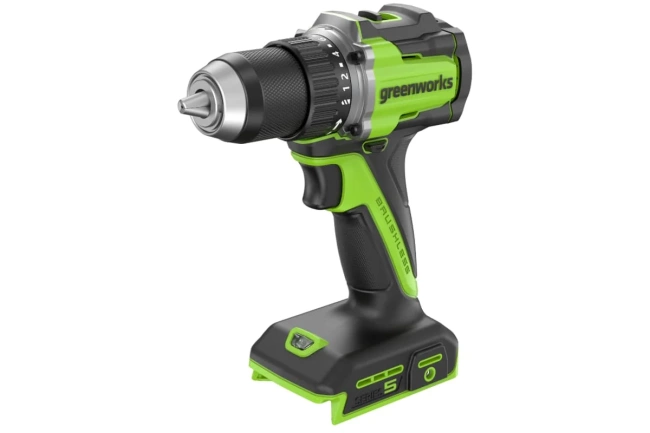 Дрель-шуруповерт Greenworks DD560, 24V аккумуляторная