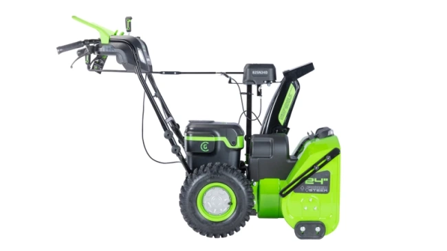 Снегоуборщик Greenworks GD82ST56 82V аккумуляторный 
