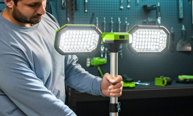 Мачта осветительная Greenworks GPT-STL 24V аккумуляторная 