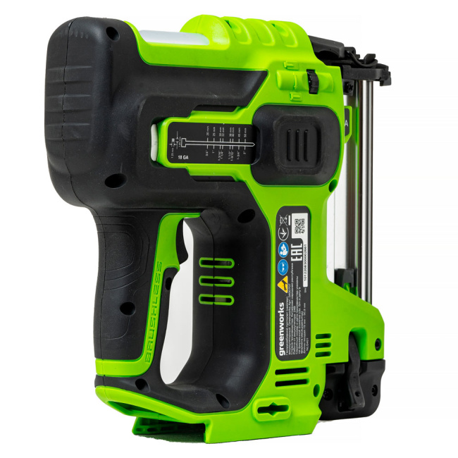 Нейлер Greenworks GD24BN 24V аккумуляторный 