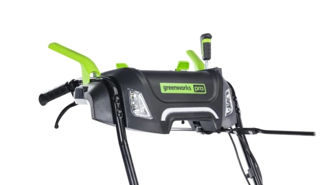 Снегоуборщик Greenworks GD82ST56 82V аккумуляторный 