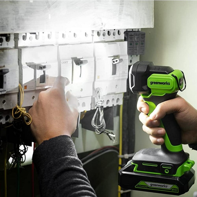 Фонарь Greenworks G24SL200 24V аккумуляторный 
