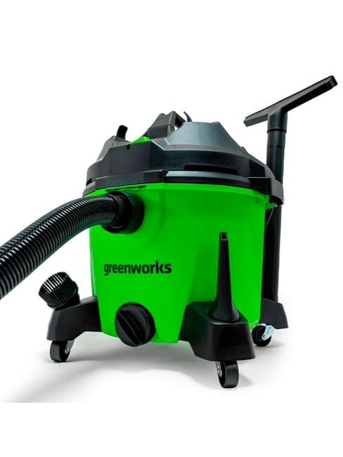 Пылесос строительный Greenworks G120WDV электрический