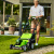 Газонокосилка Greenworks G24X2LM41 24V аккумуляторная Газонокосилка Greenworks G24X2LM41 24V аккумуляторная