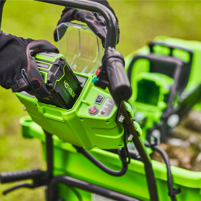 Тележка садовая самоходная Greenworks G40GC 40V аккумуляторная
