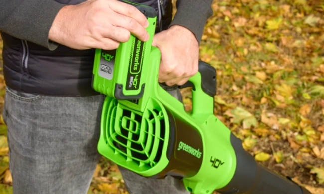 Воздуходувка Greenworks GD40BG3 40V аккумуляторная