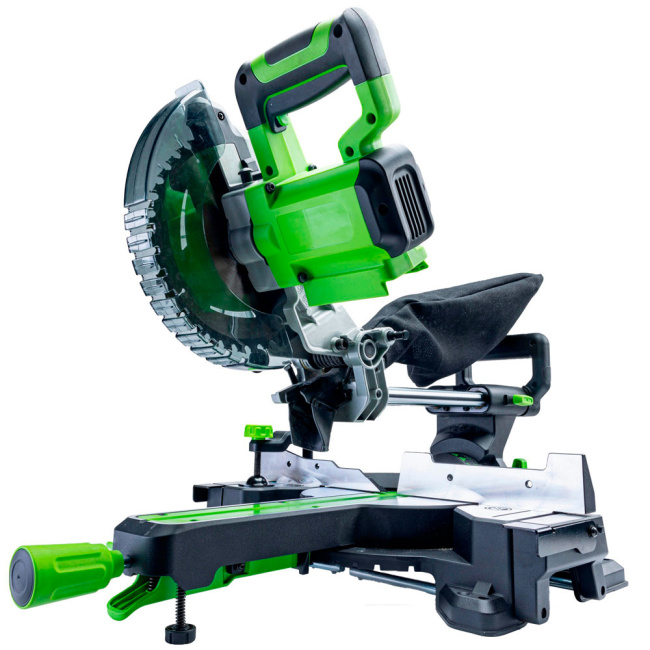 Пила торцовочная Greenworks GD24MS216 24V