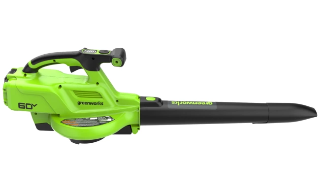 Воздуходувка-пылесос Greenworks GD60BVII 60V аккумуляторная