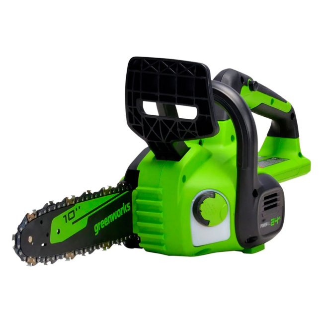 Пила цепная Greenworks G24CS25 24V аккумуляторная