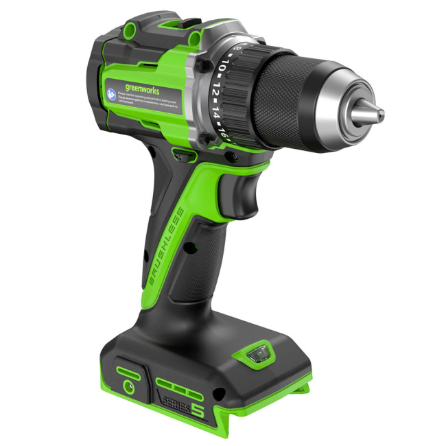 Дрель-шуруповерт Greenworks DD560, 24V аккумуляторная