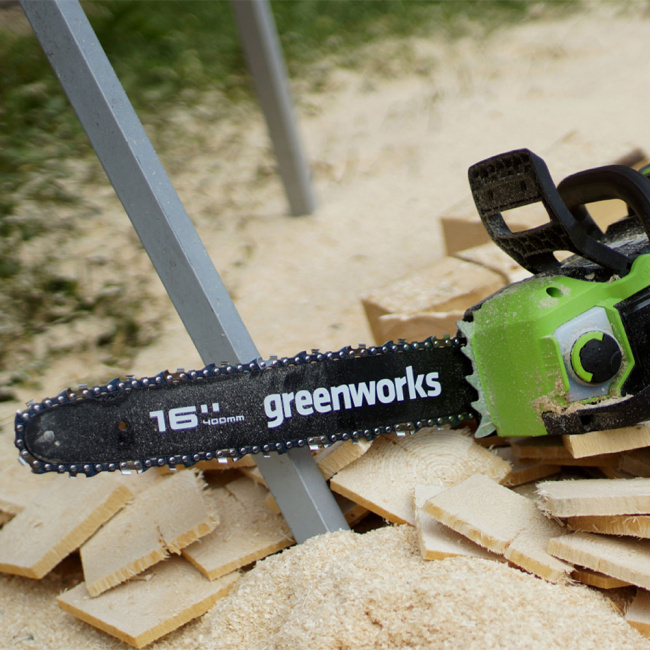 Пила цепная Greenworks GD40CS18 40V аккумуляторная