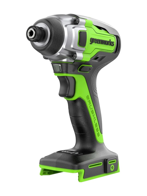 Винтоверт ударный Greenworks GD24ID3 24V аккумуляторный 
