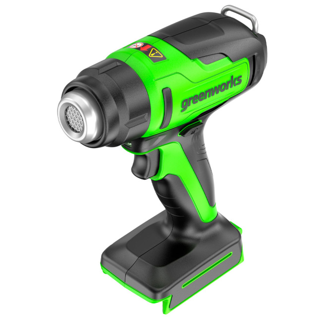 Строительный фен Greenworks HG3550 24V аккумуляторный