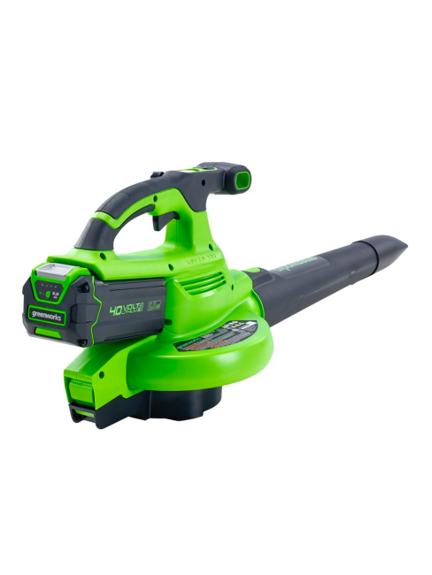 Воздуходувка-пылесос Greenworks GD40BVII 40V аккумуляторный