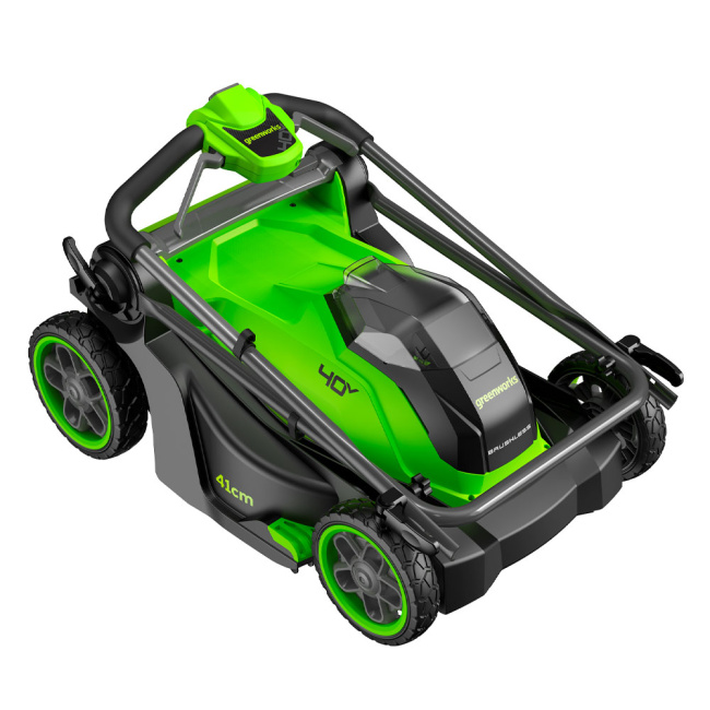 Газонокосилка Greenworks GD40LM411 40V аккумуляторная