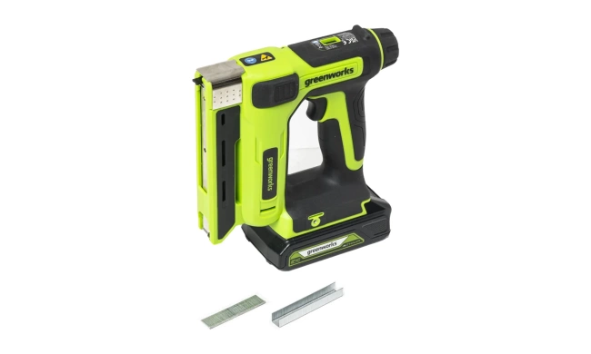 Степлер Greenworks G24CS10 24V аккумуляторный